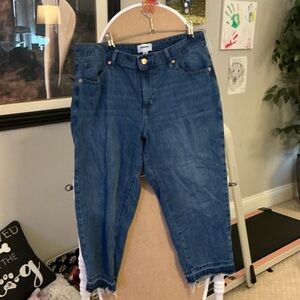 Sonoma Dark Blue Ankle Jeans 14P